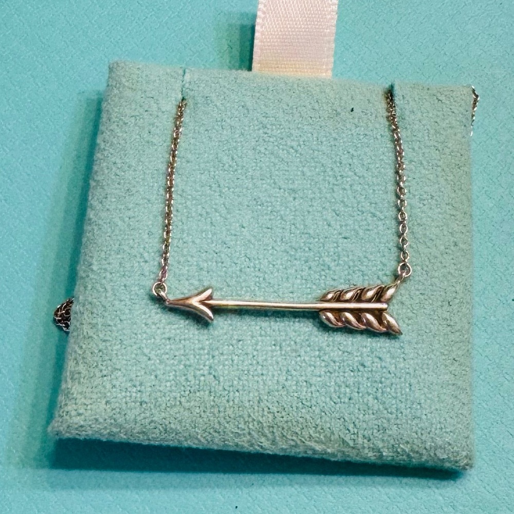 Tiffany & Co Silver Arrow Necklace